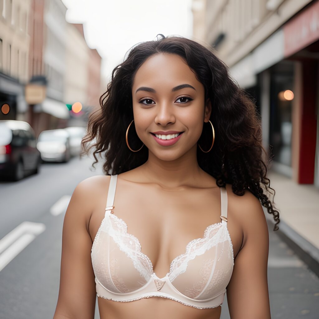 street lingerie cum on body 