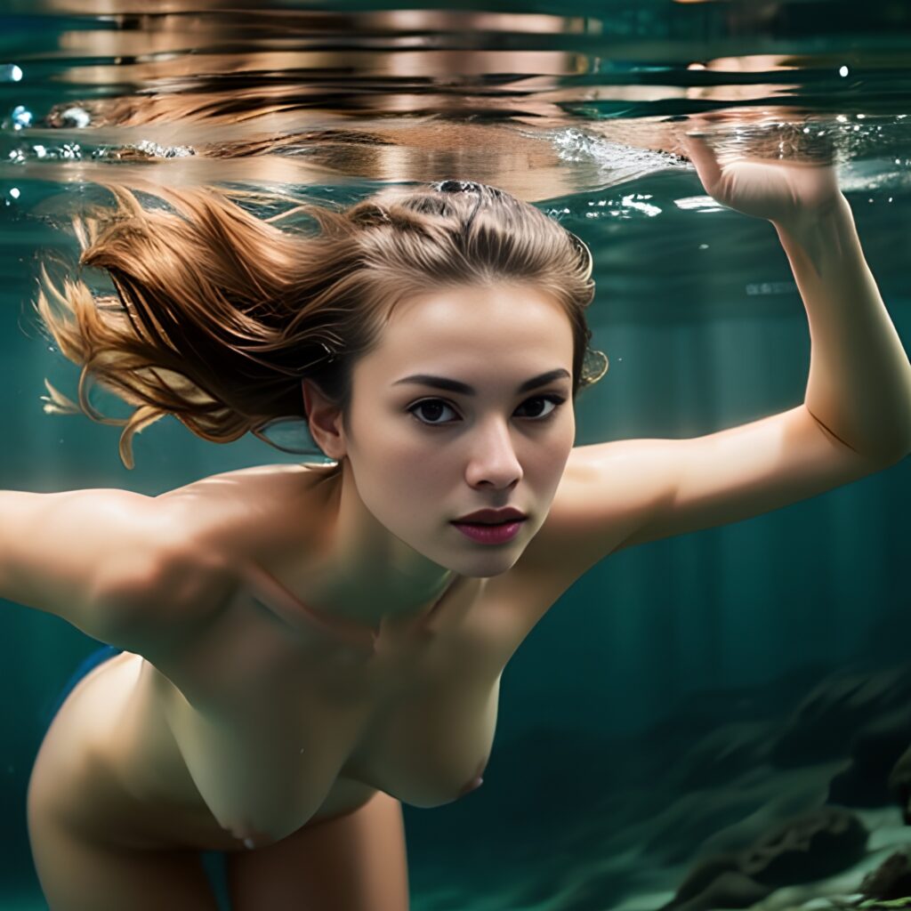 underwater bangs hair front 