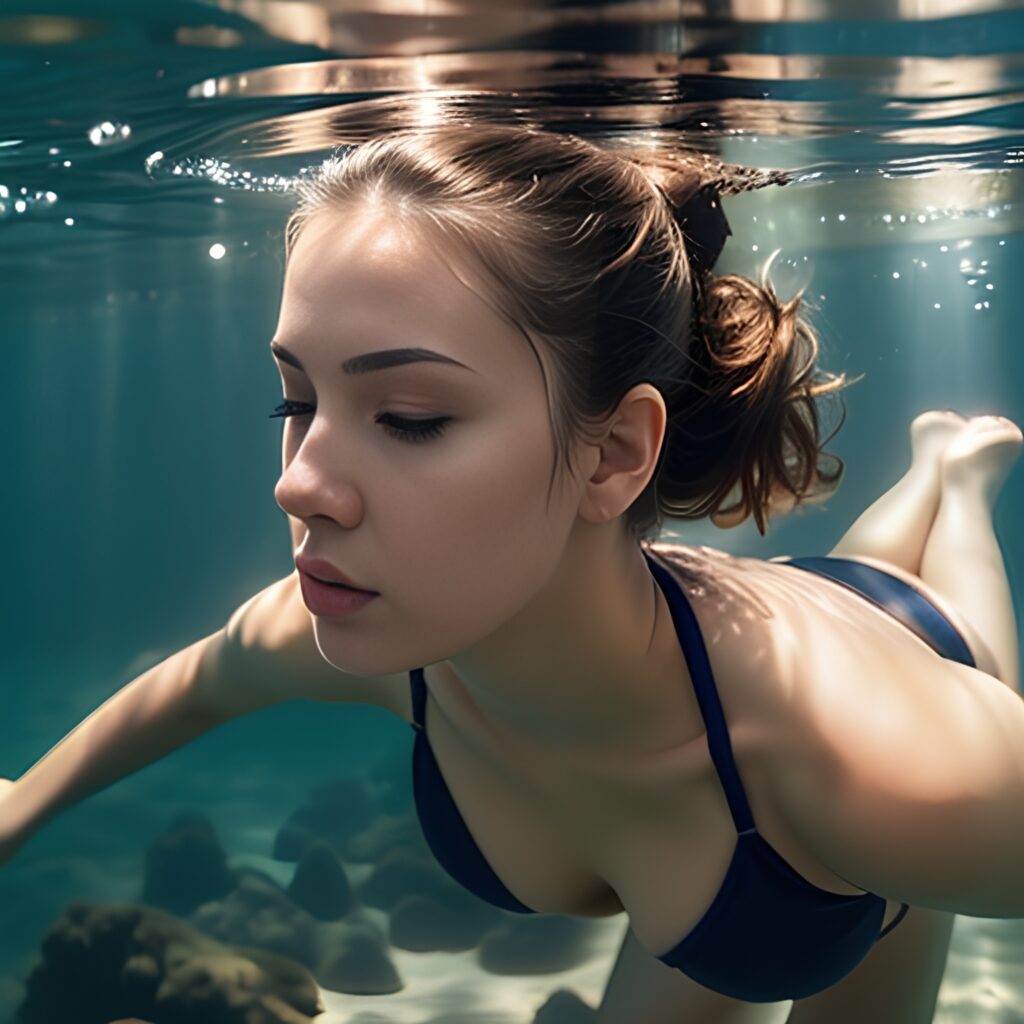 underwater bikini 