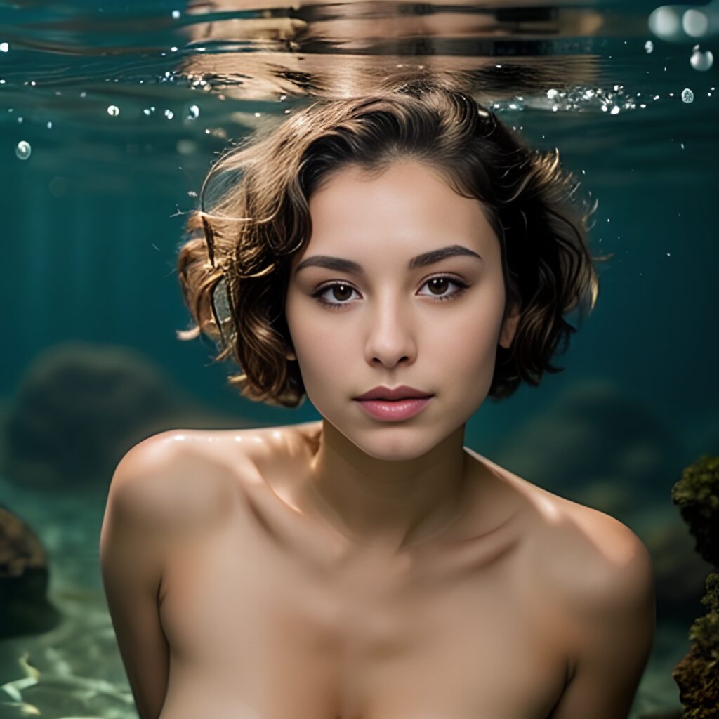 underwater cum on body pixie haircut 