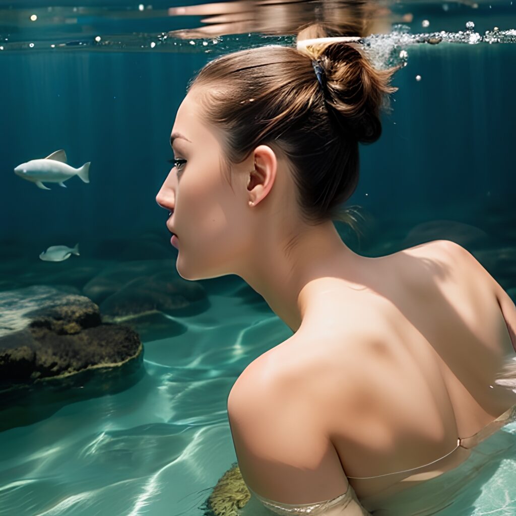 underwater ponytail haircut 