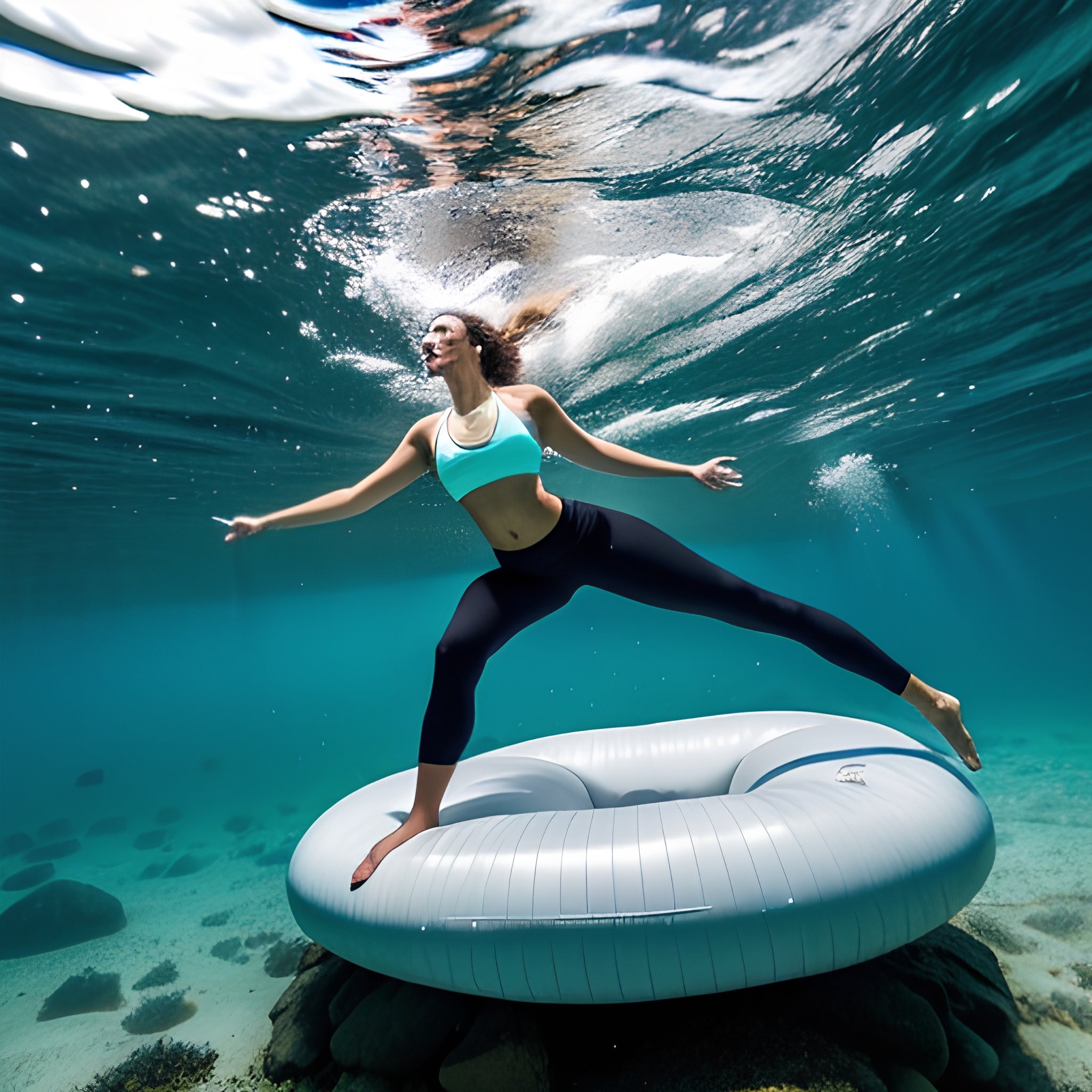 underwater yoga pants 