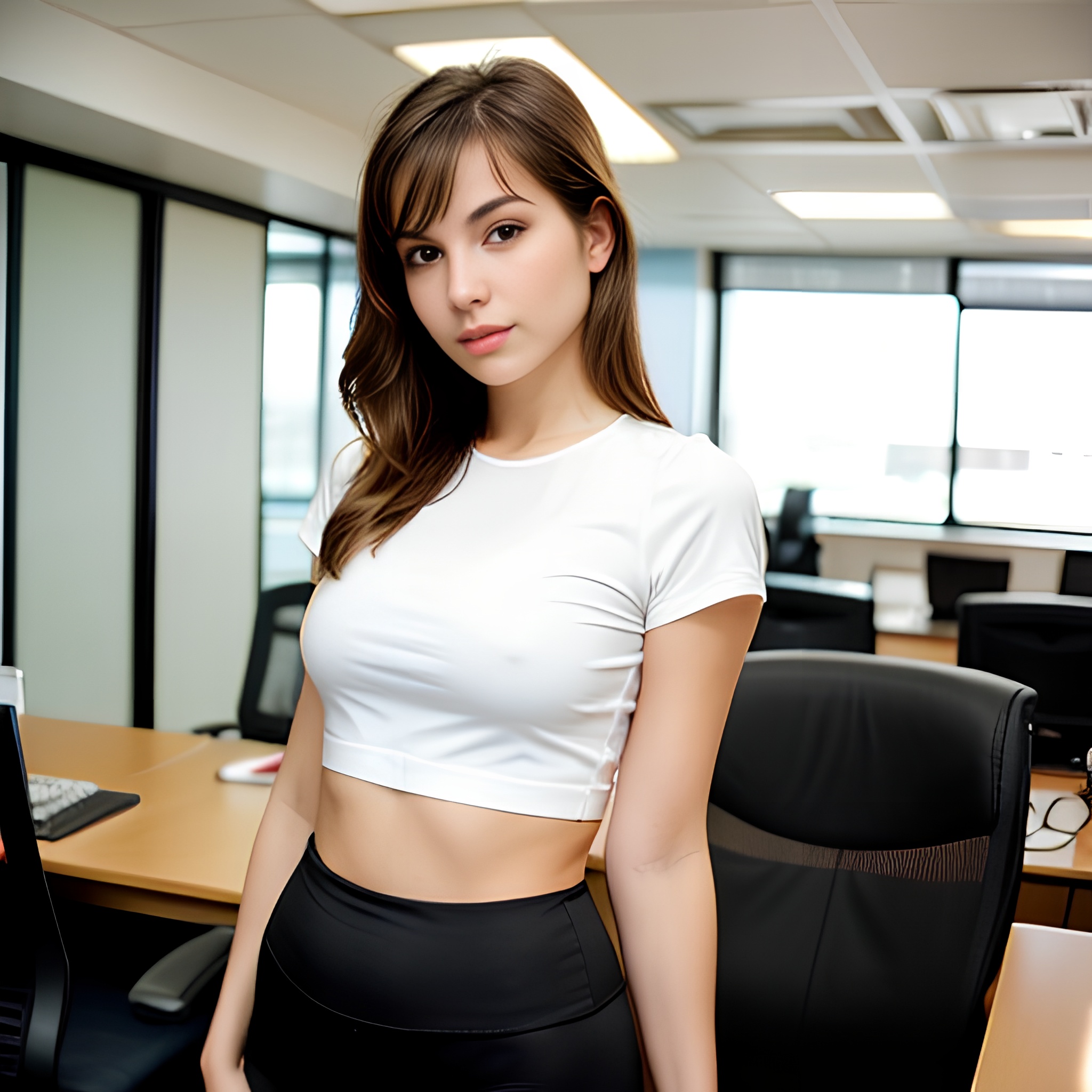 yoga pants office