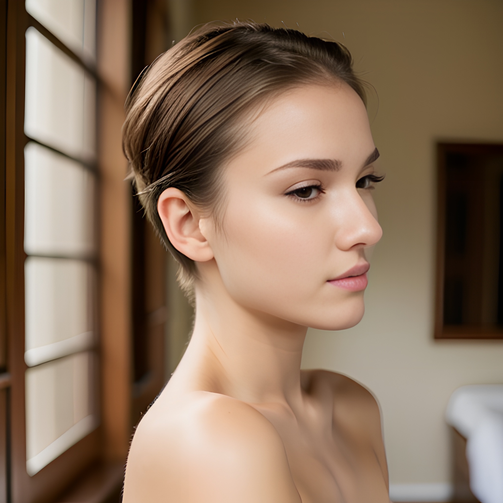 arabic pixie haircut