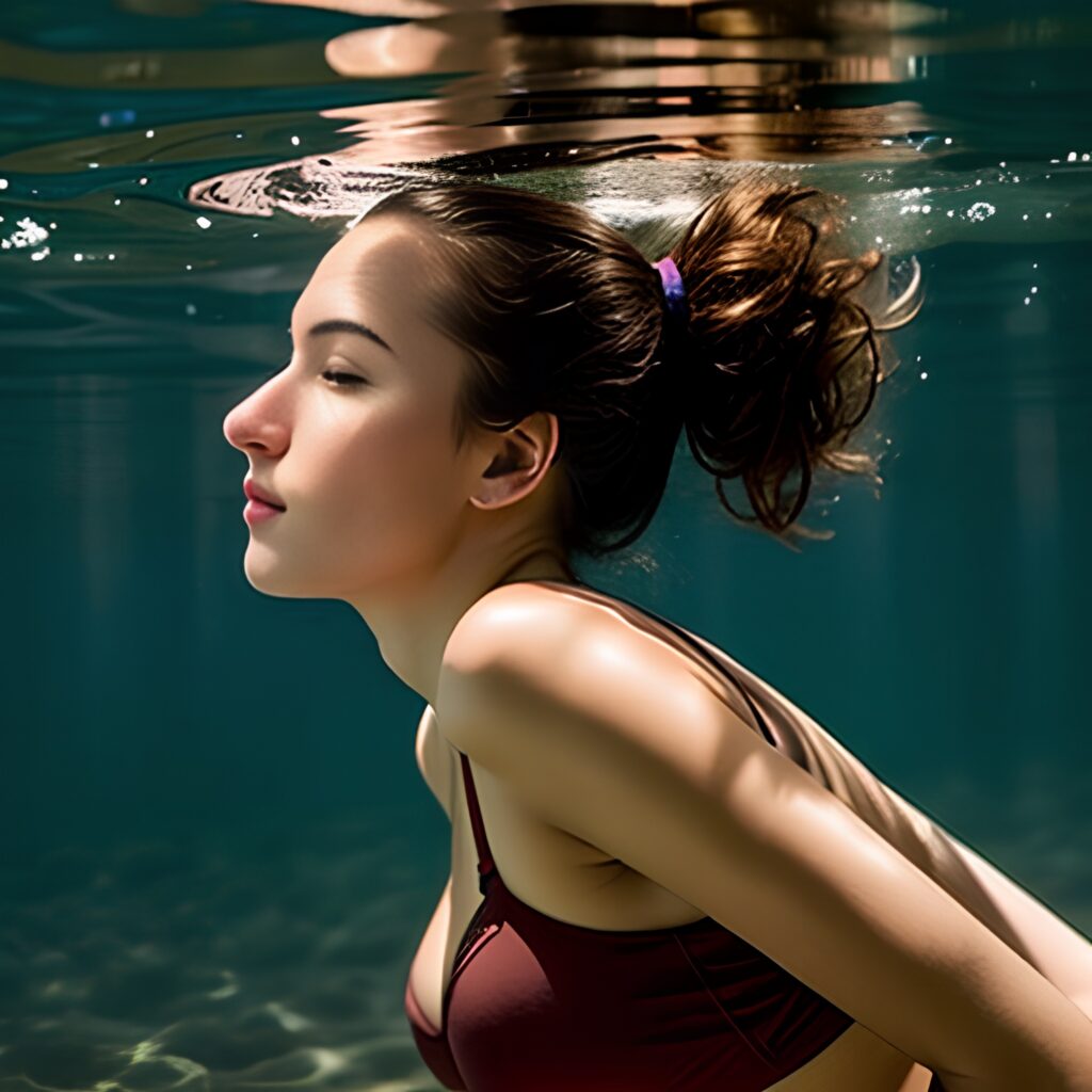 back push up bra underwater 