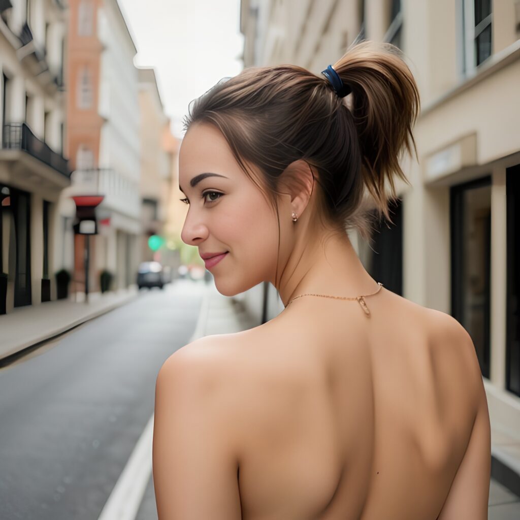 back street ponytail haircut 