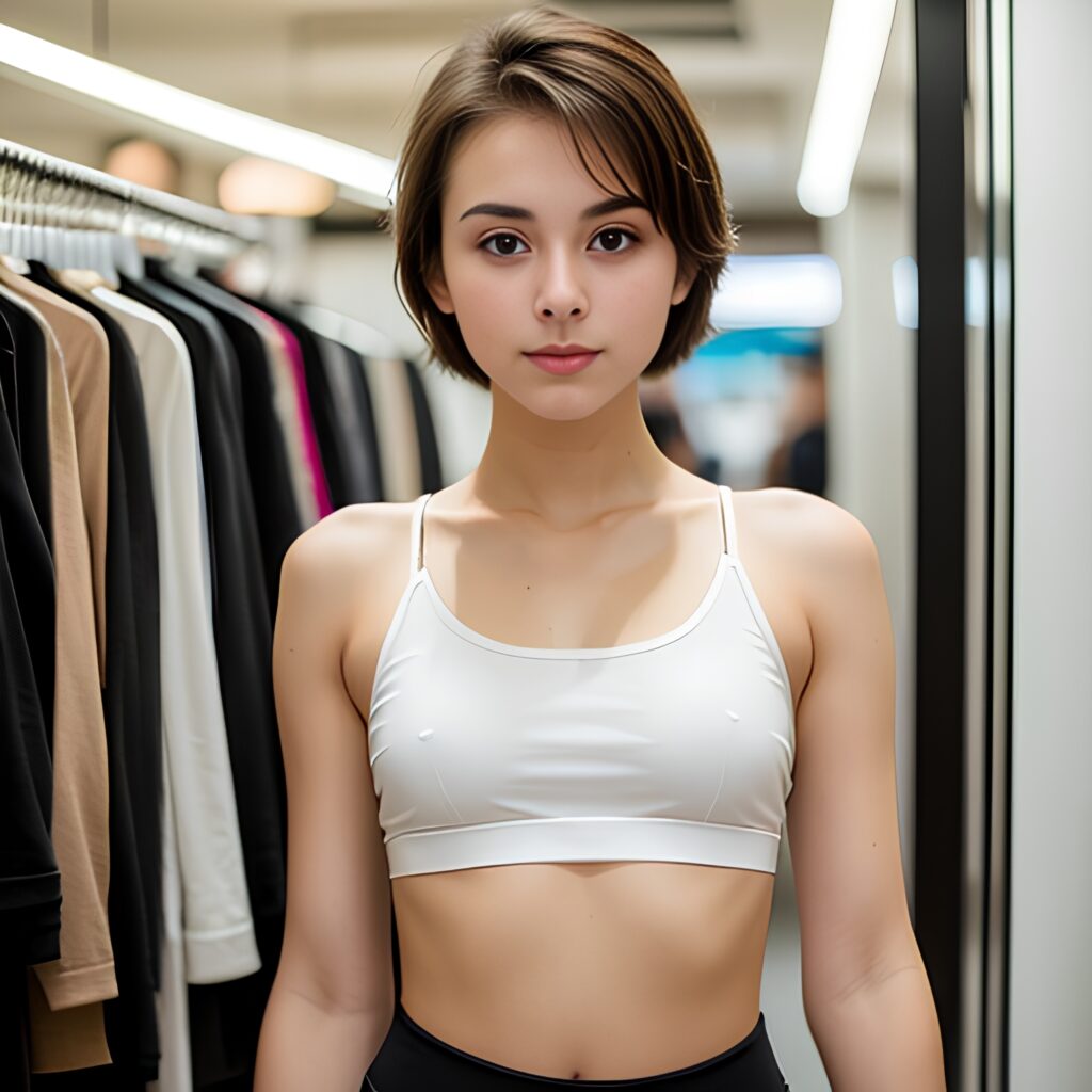 changing room yoga pants 