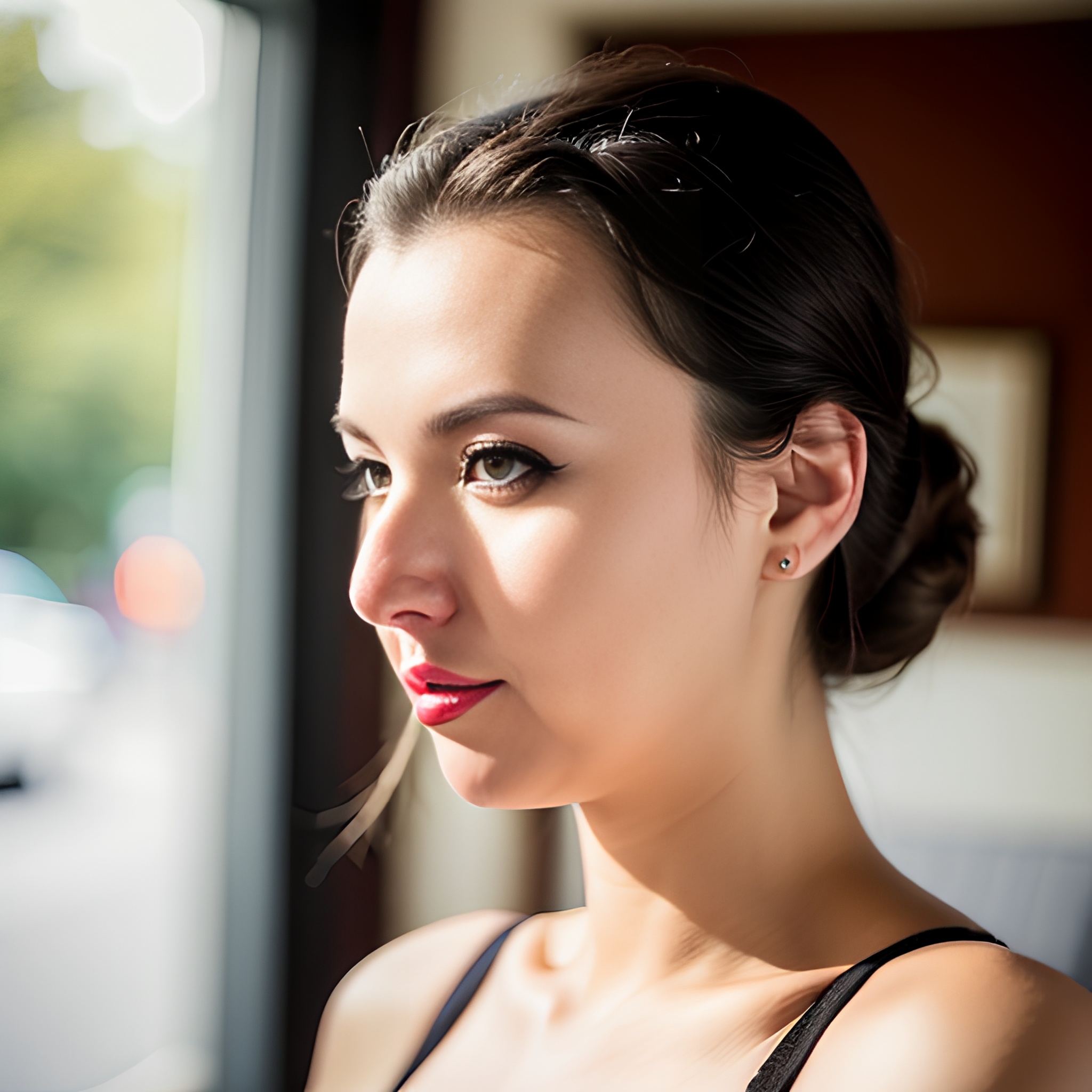 close bangs hair bra