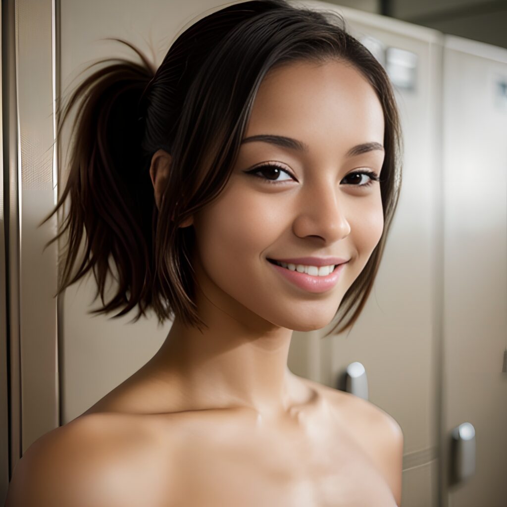 close locker room ponytail haircut 