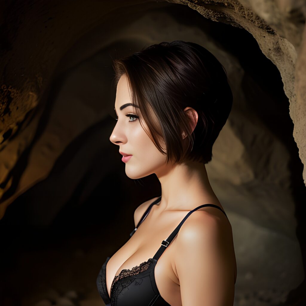 close push up bra pixie haircut cave 