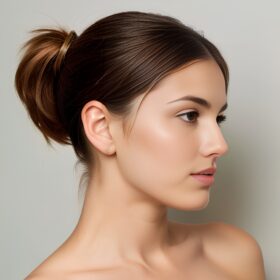 front ponytail haircut