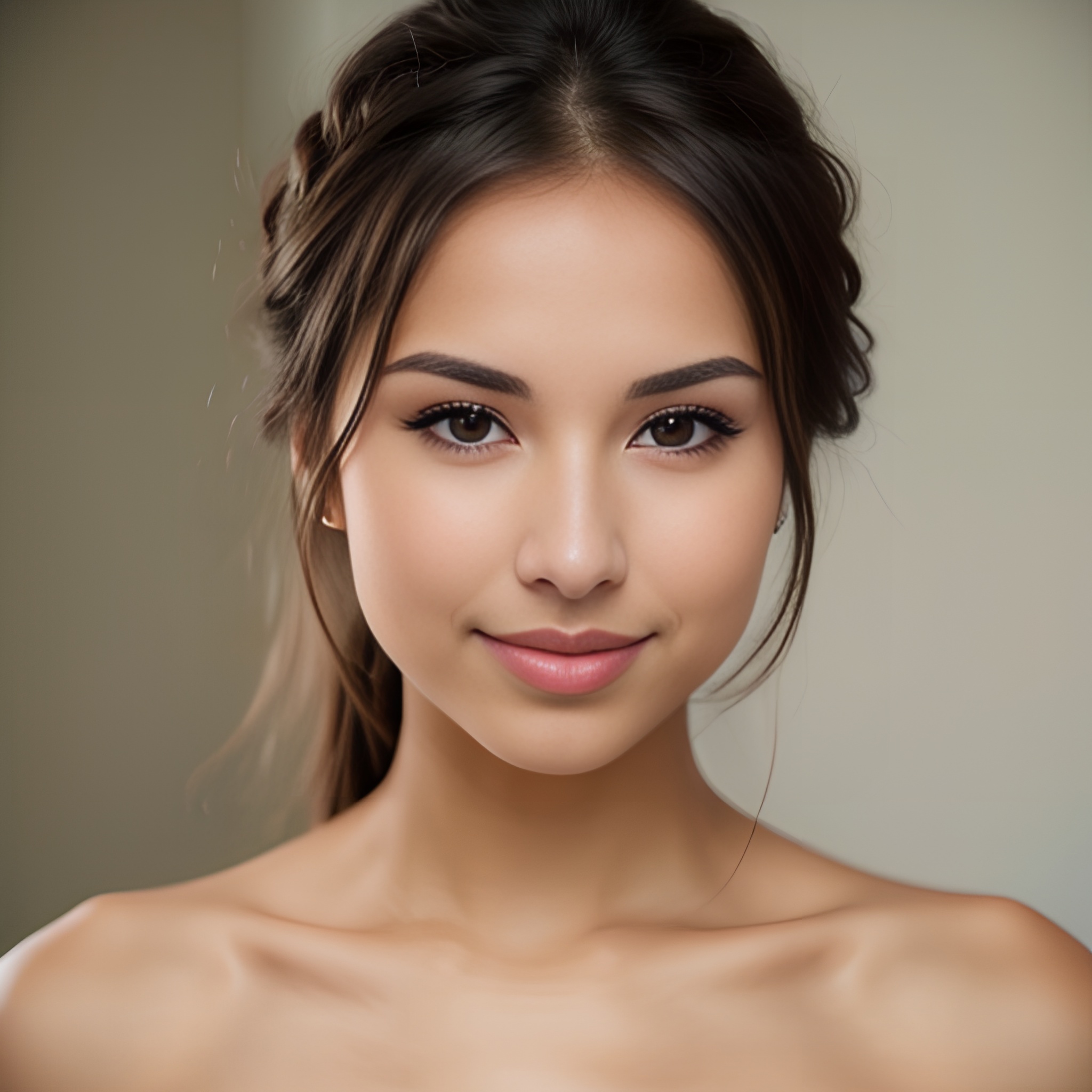 indonesian bangs hair