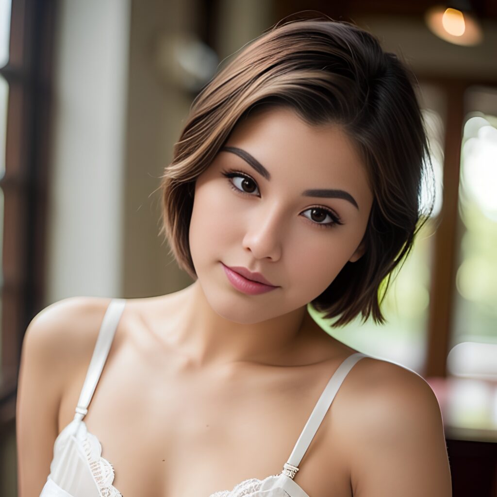 lingerie pixie haircut 