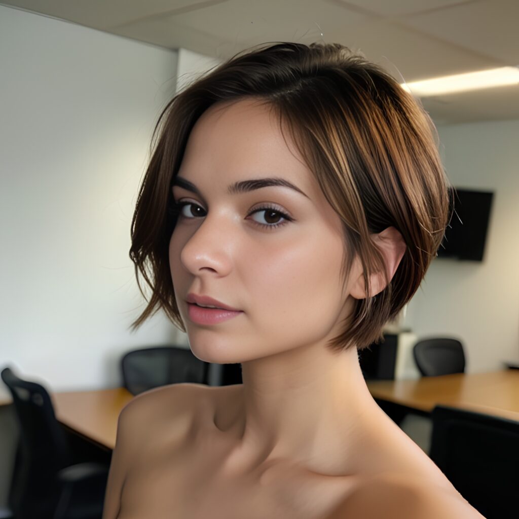 office close pixie haircut 