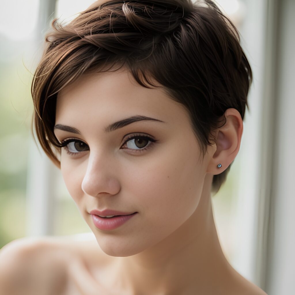 pixie haircut 