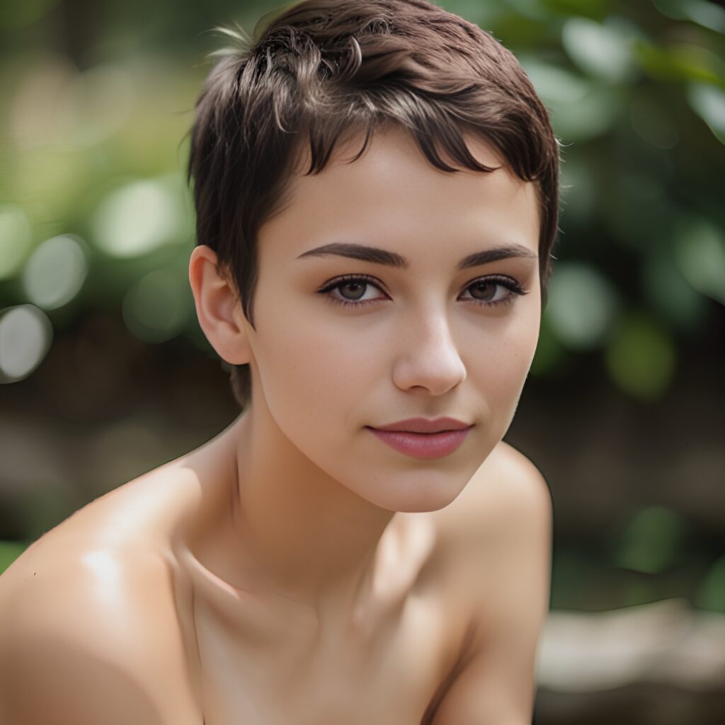 pixie haircut 