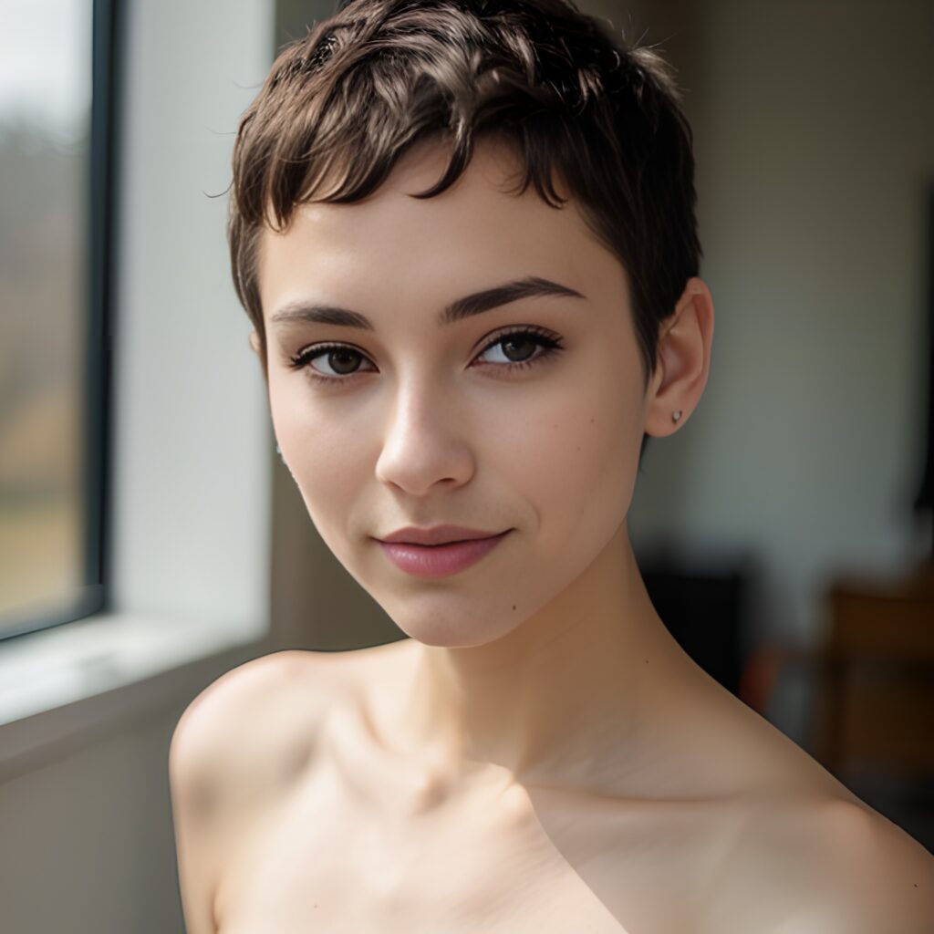 pixie haircut 