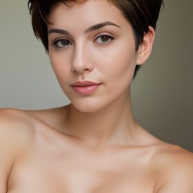 pixie haircut close