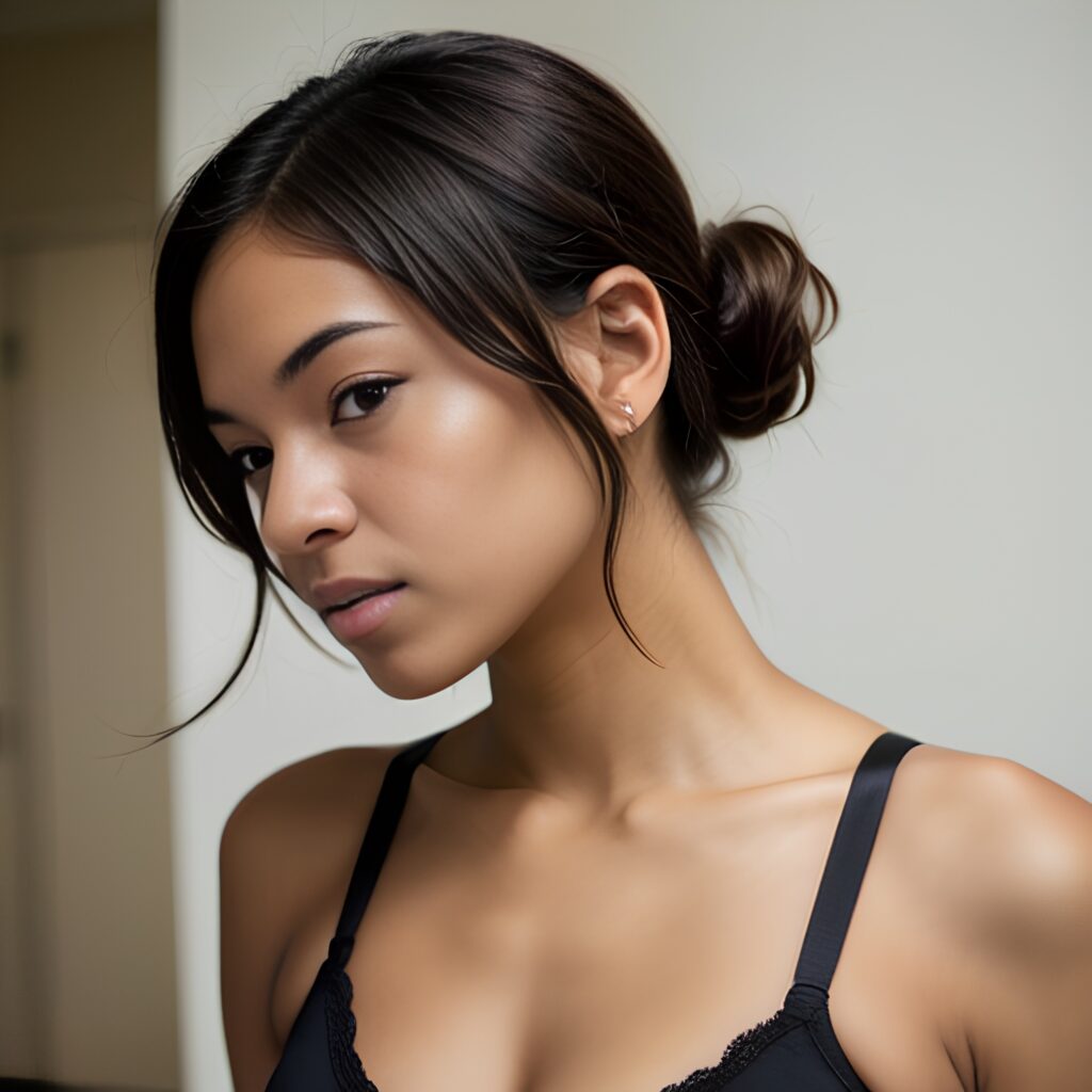 ponytail haircut push up bra 