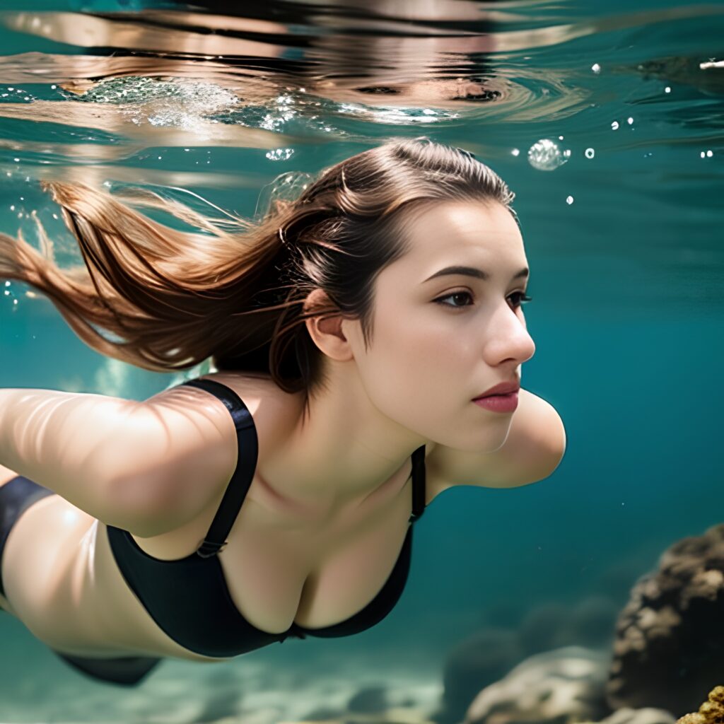 push up bra underwater 