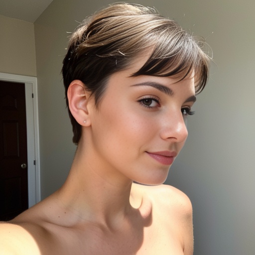 short hair ponytail haircut 