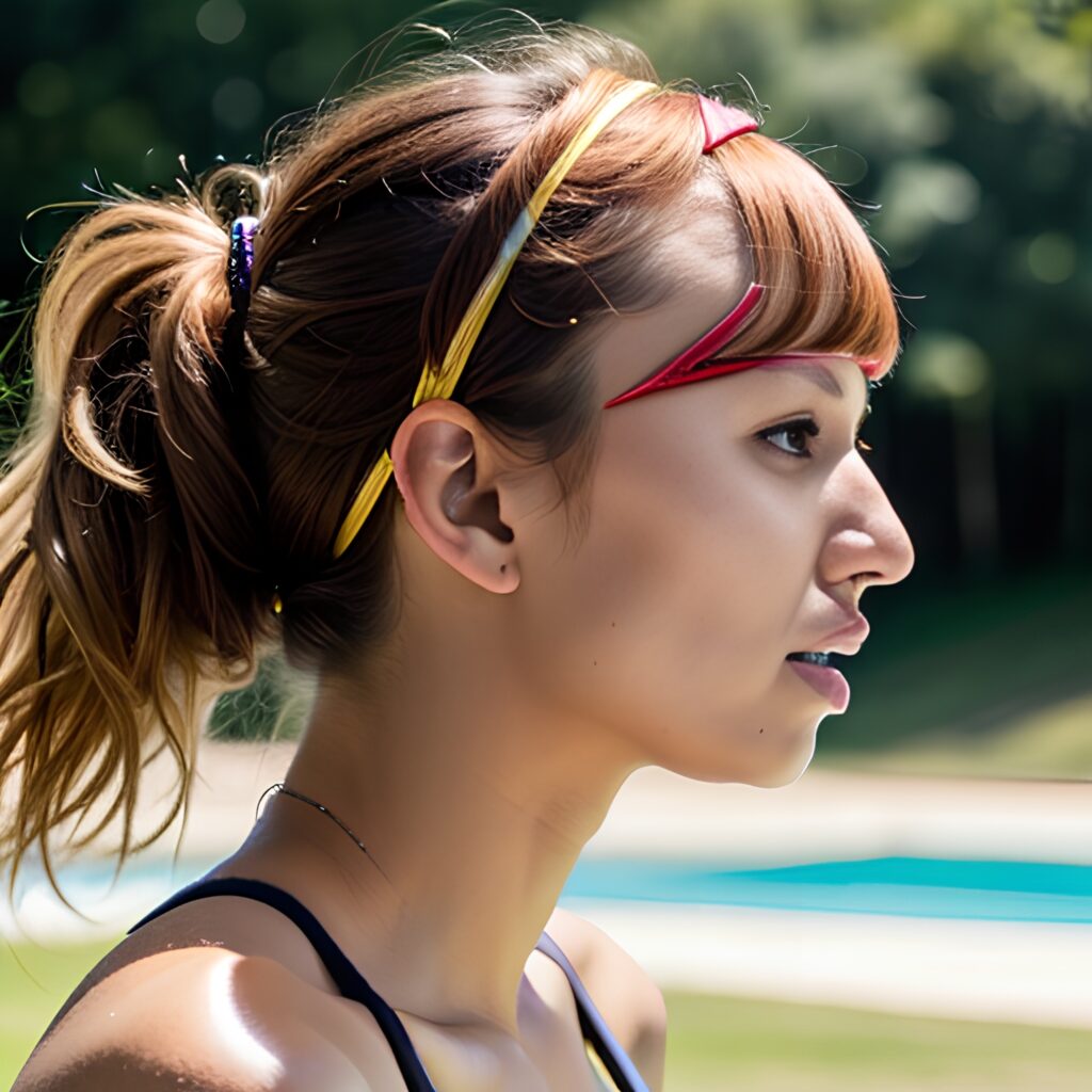 side bikini bangs hair 