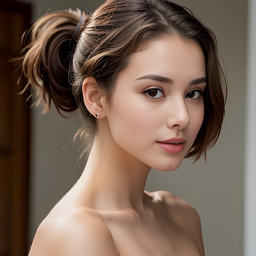 side ponytail haircut 