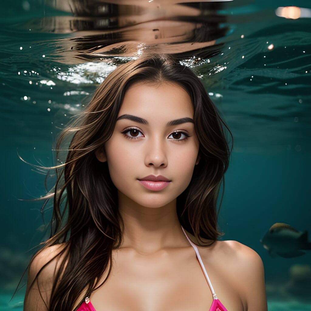 underwater bikini close 