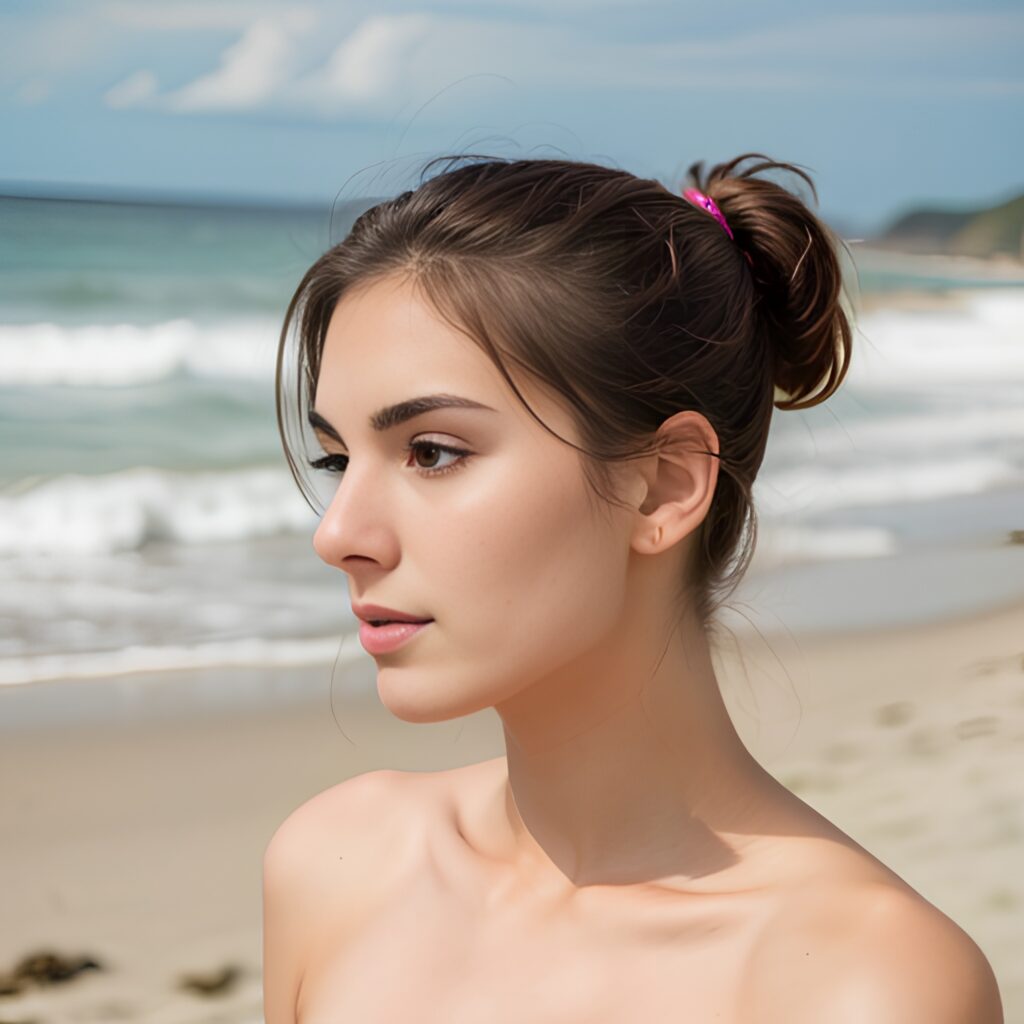 beach ponytail haircut 