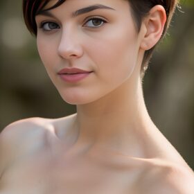 close pixie haircut