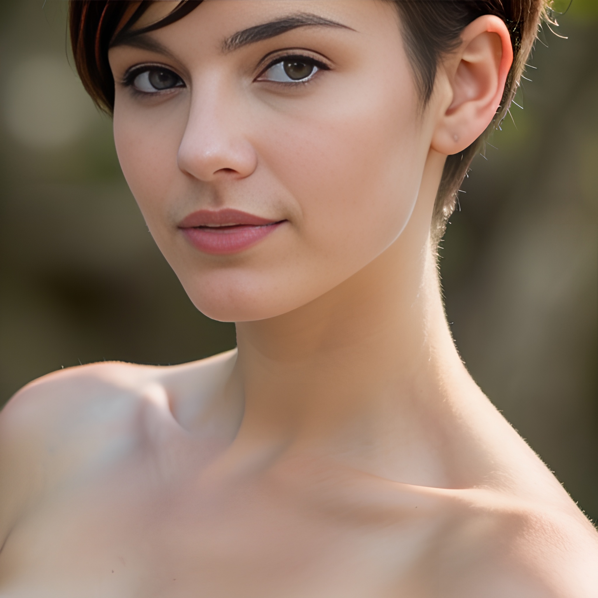 close pixie haircut 