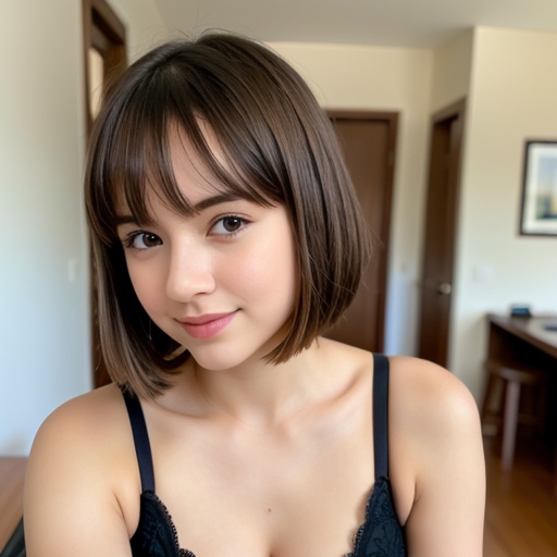 filipina push up bra pixie haircut 