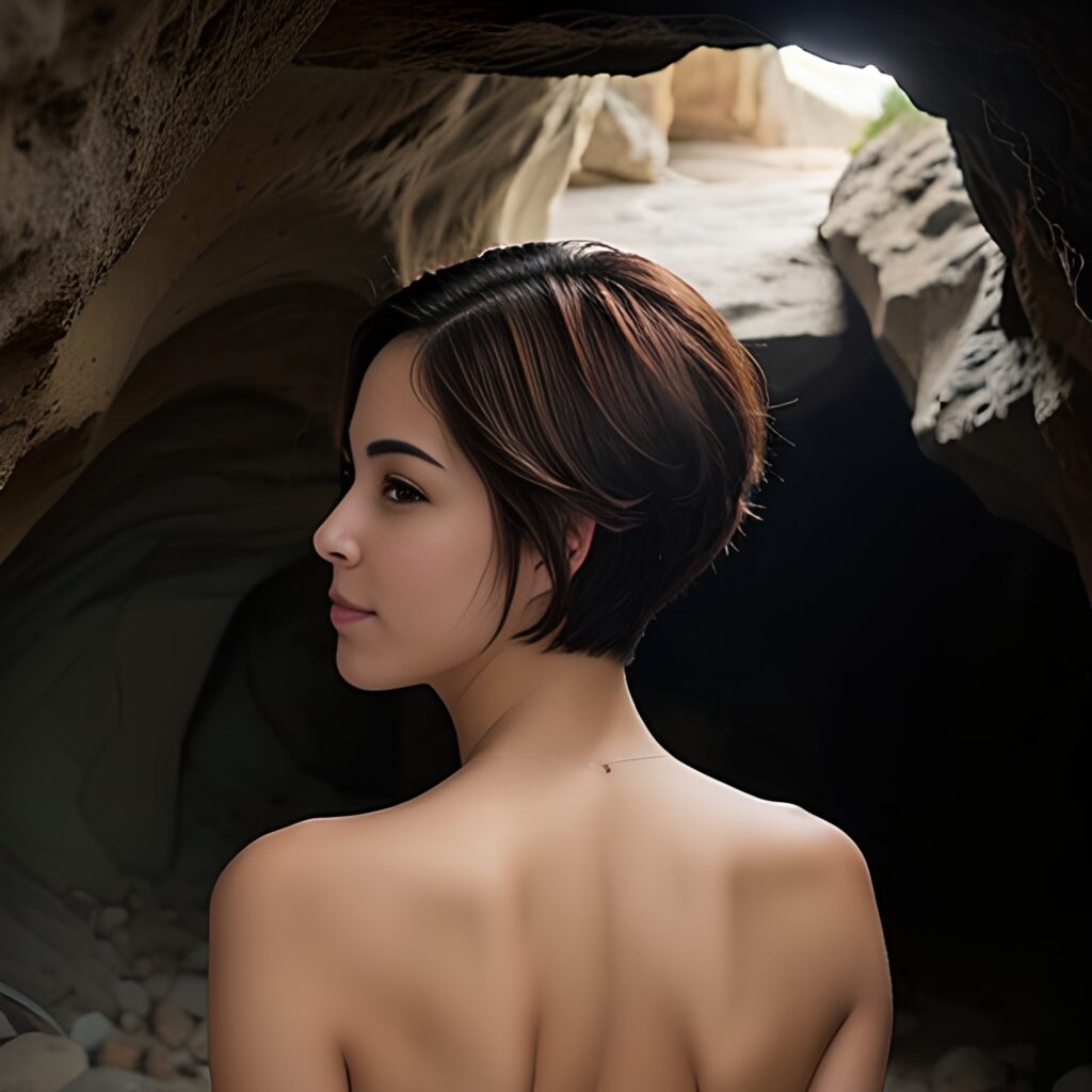 pixie haircut back cave 