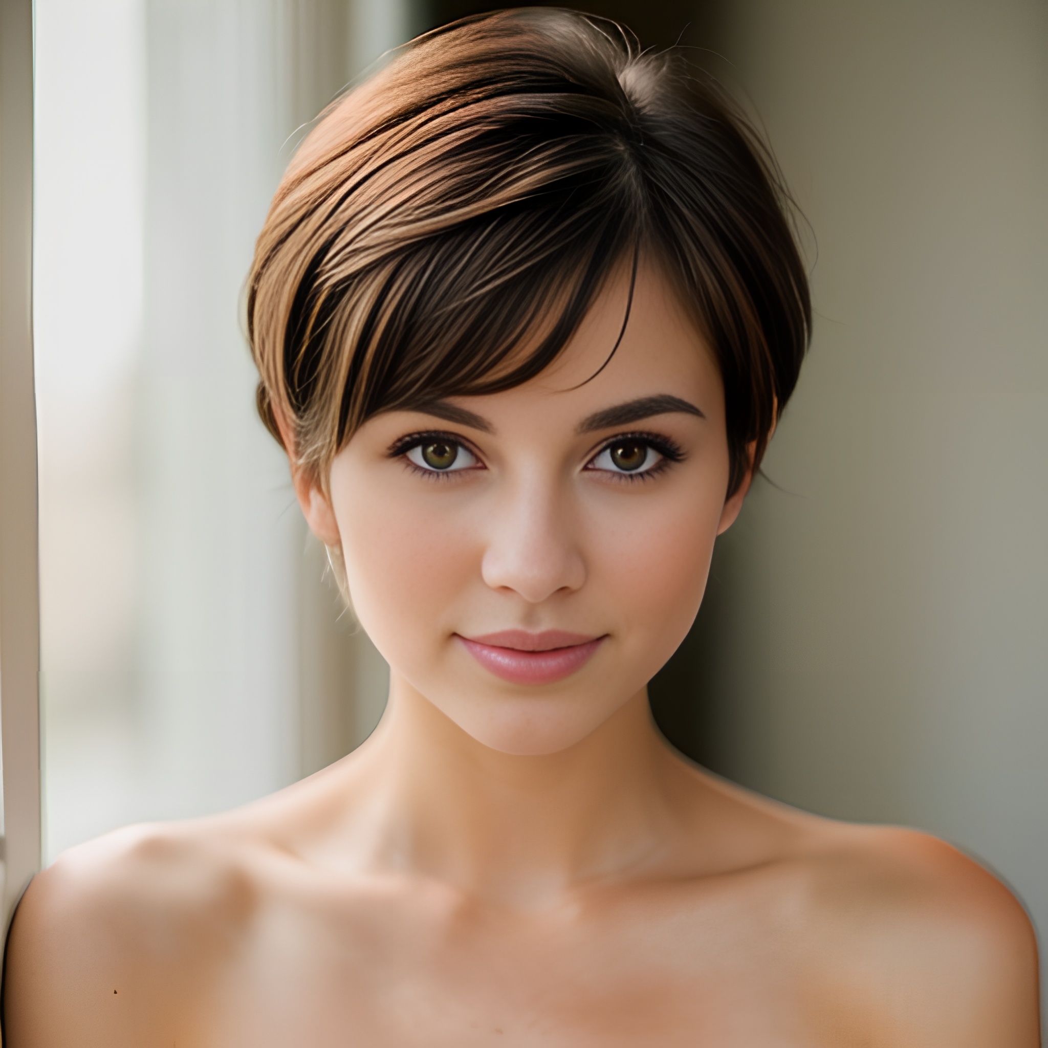 pixie haircut close 