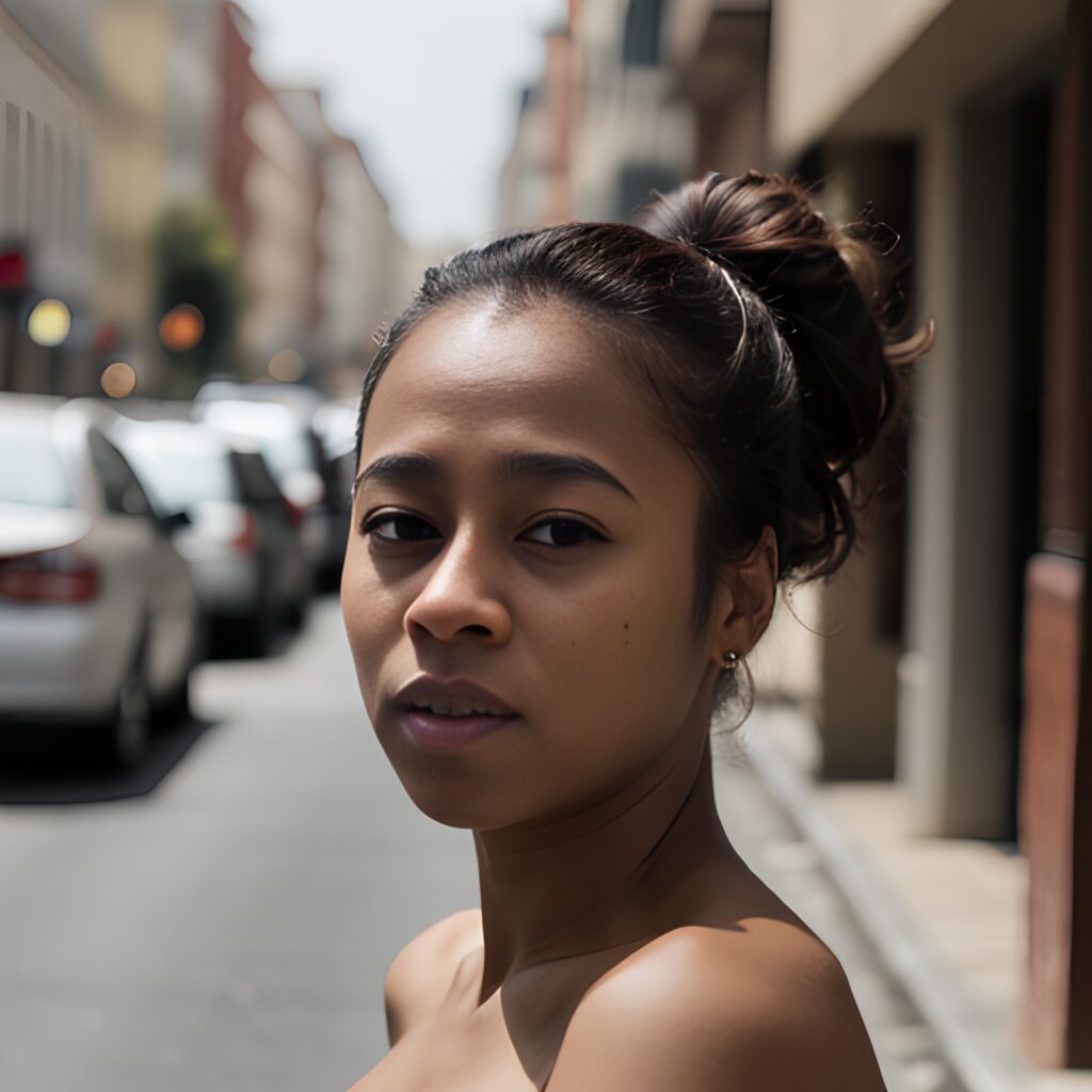 ponytail haircut street 