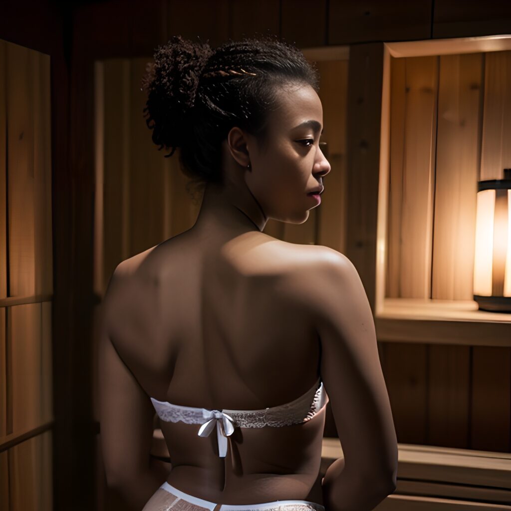 sauna lingerie back 