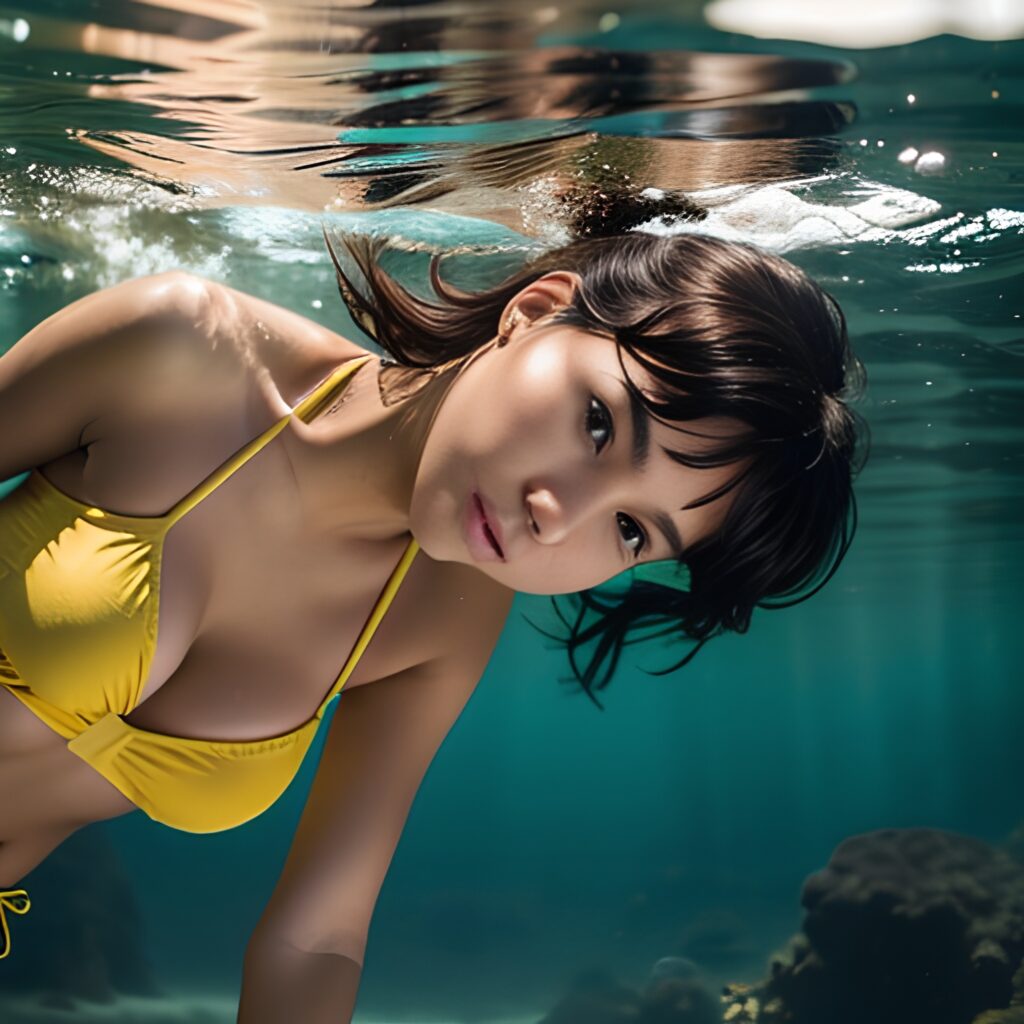 underwater bikini 