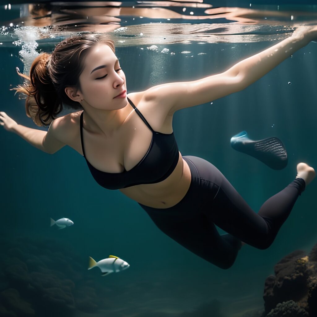 underwater yoga pants 