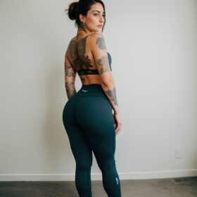 yoga pants tattoo