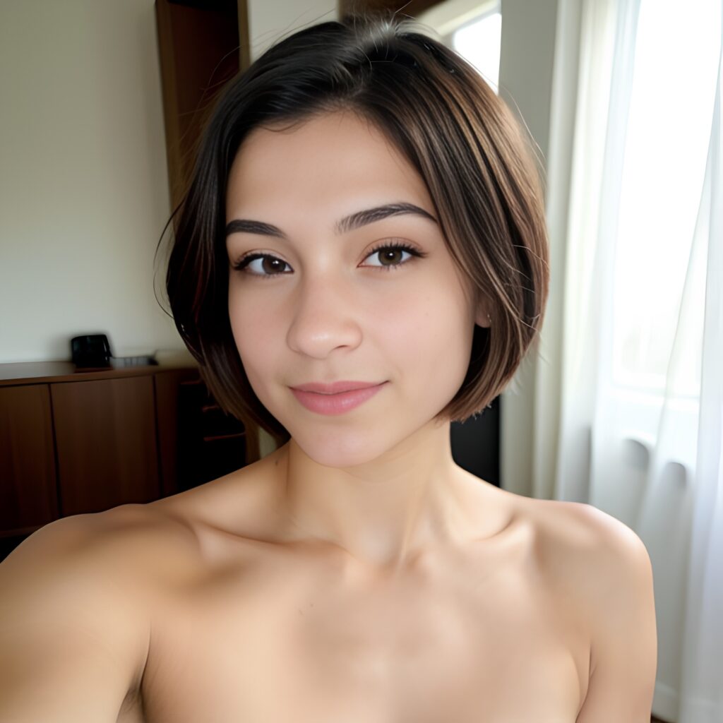 arabic pixie haircut 