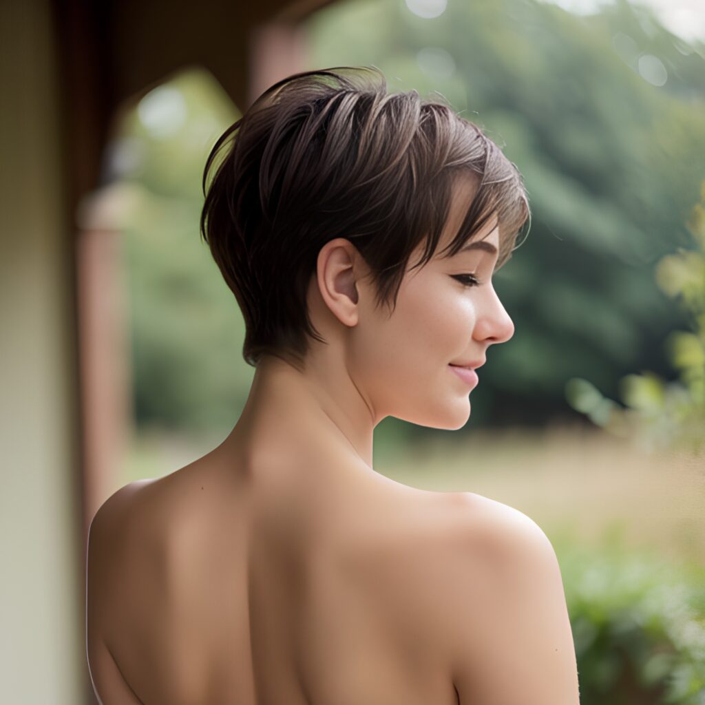 back filipina pixie haircut 