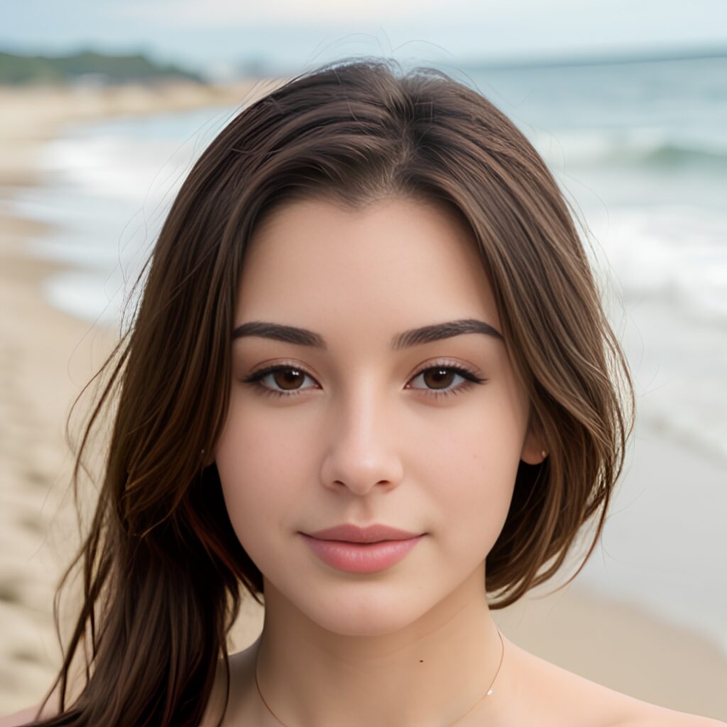 beach close ponytail haircut 