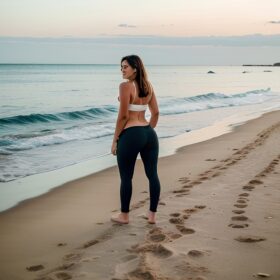 beach yoga pants indian