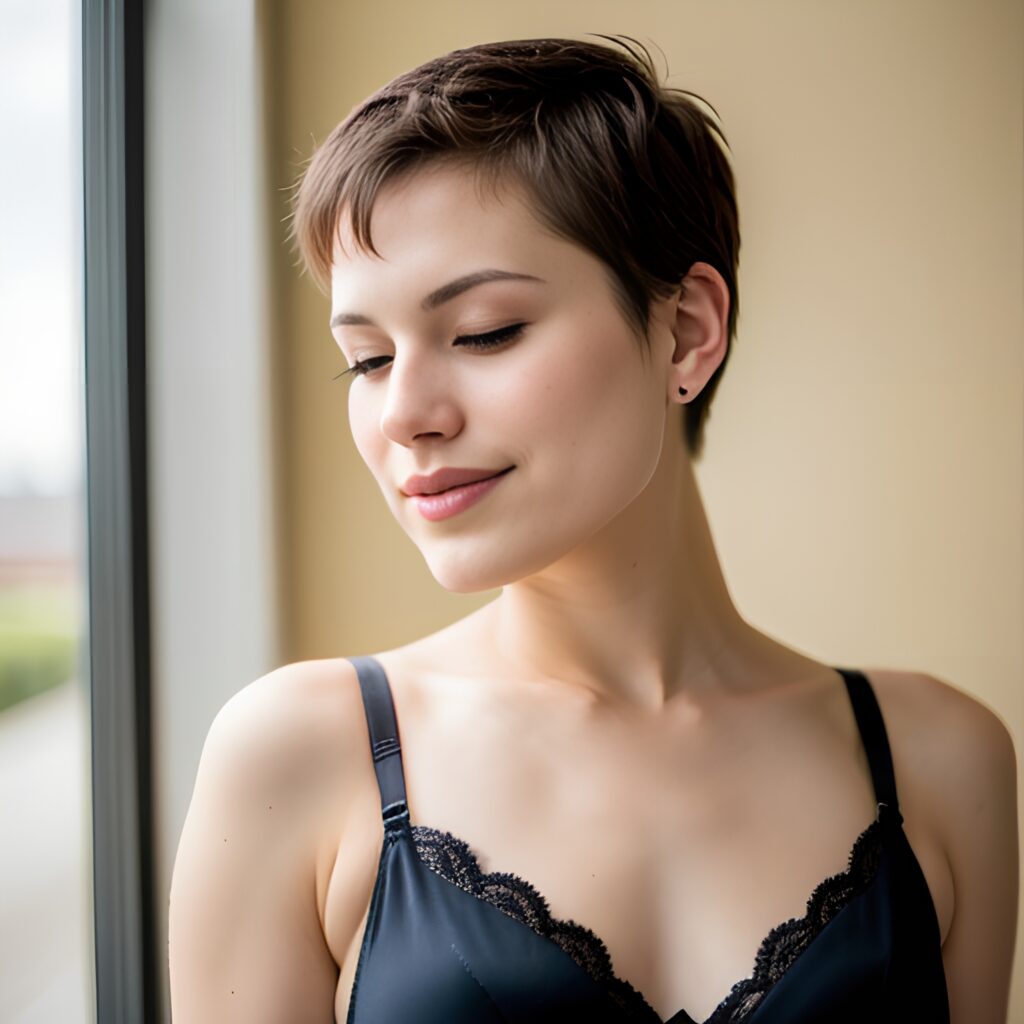 bra pixie haircut 