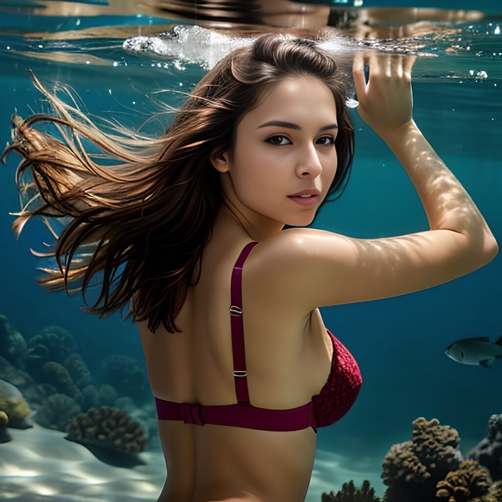 bra underwater back 