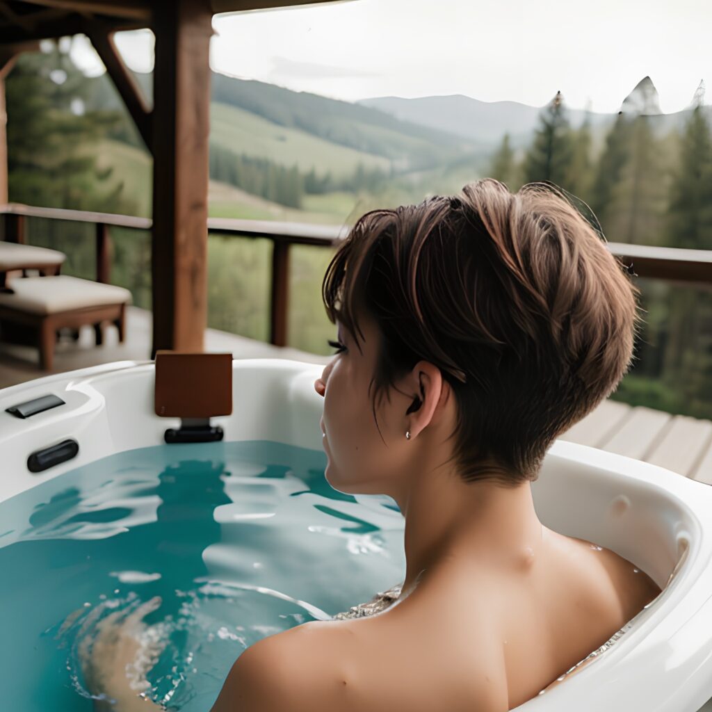 hot tub pixie haircut close 