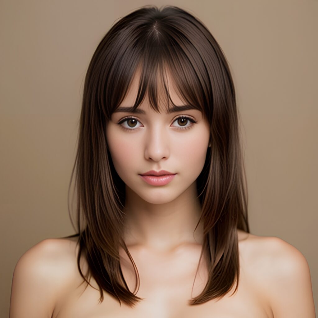 indonesian bangs hair 