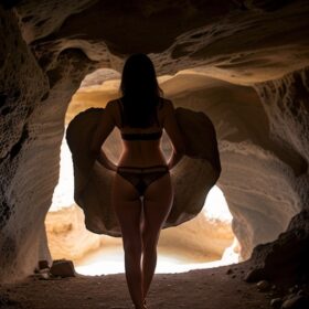 lingerie cave back