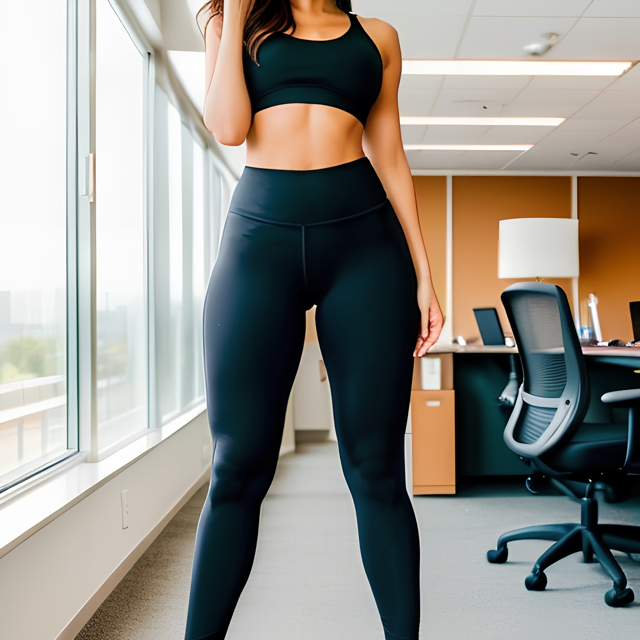 office perfect body yoga pants 