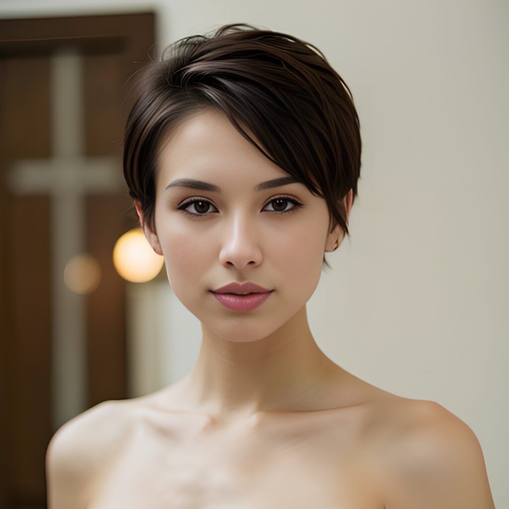 pixie haircut 